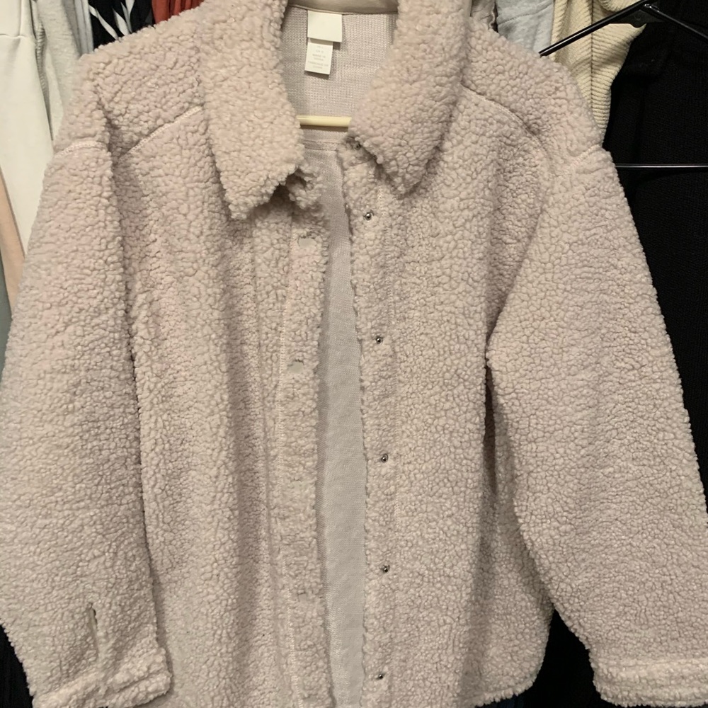 H&M teddy jacket